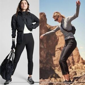 Athleta Wander Slim Ankle Pant Black Women’s 14